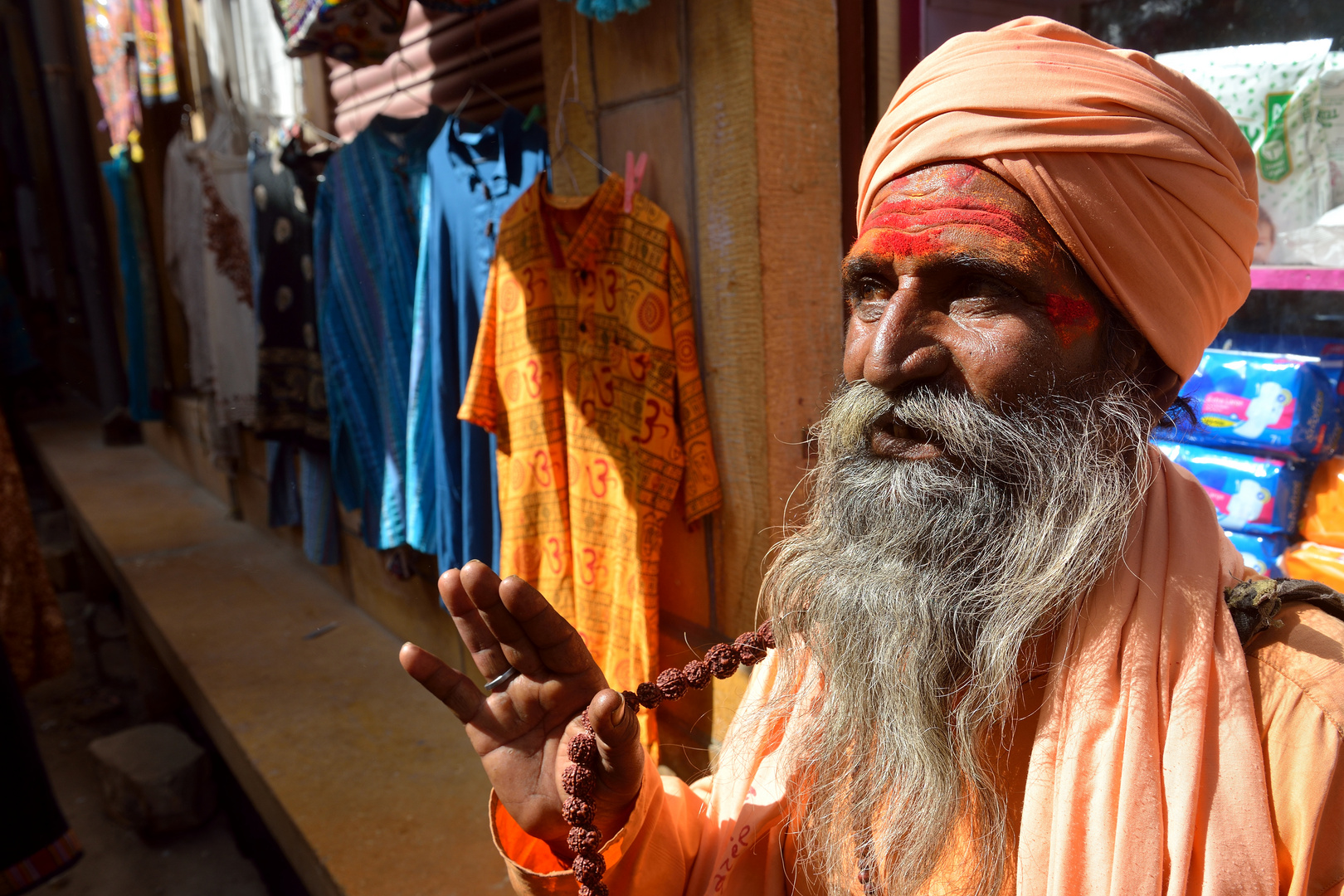 Begegnung in Indien