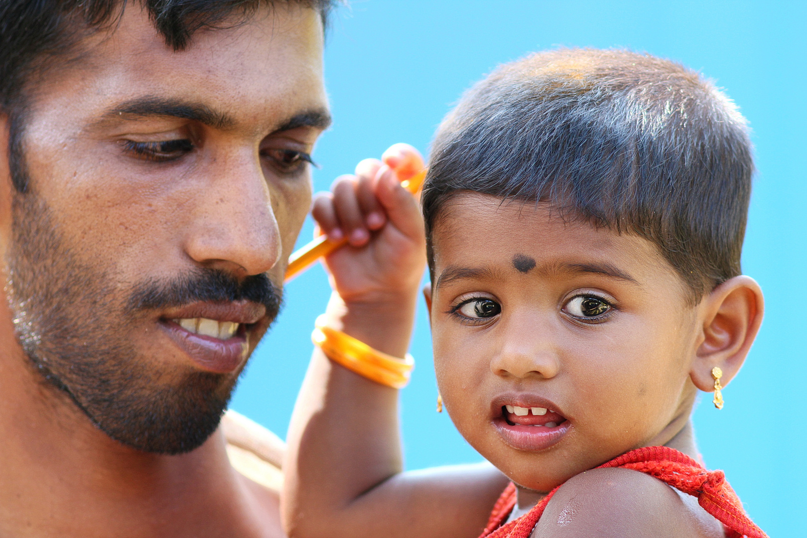 Begegnung in Kerala (Südindien)