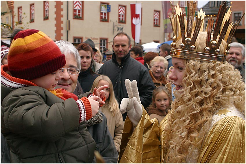 Begegnung mit dem Christkind