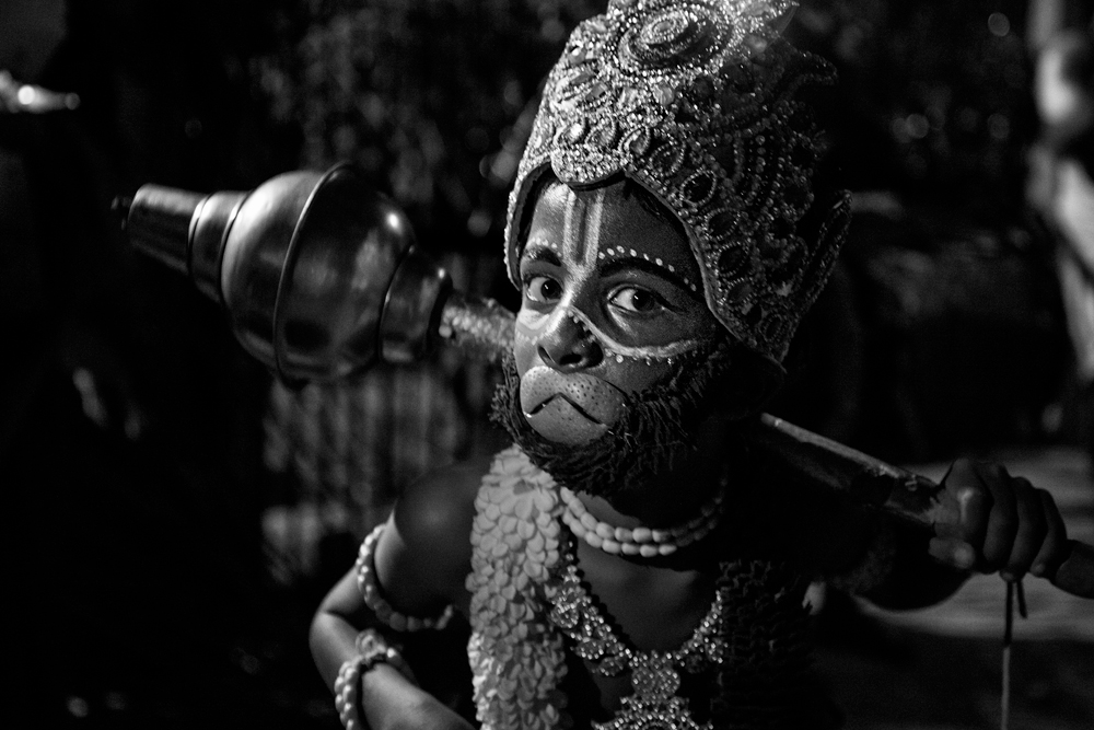 Begegnung mit Hanuman