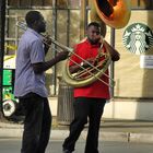 Begegnungen (7) .... in Washington D.C. mit Straßenmusikanten (USA)