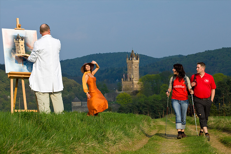 Begegnungen am hessischen Rothaarsteig... 2