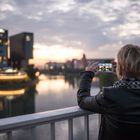 Begegnungen am Medienhafen Düsseldorf