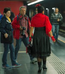 Begegnungszone U-Bahnstation...