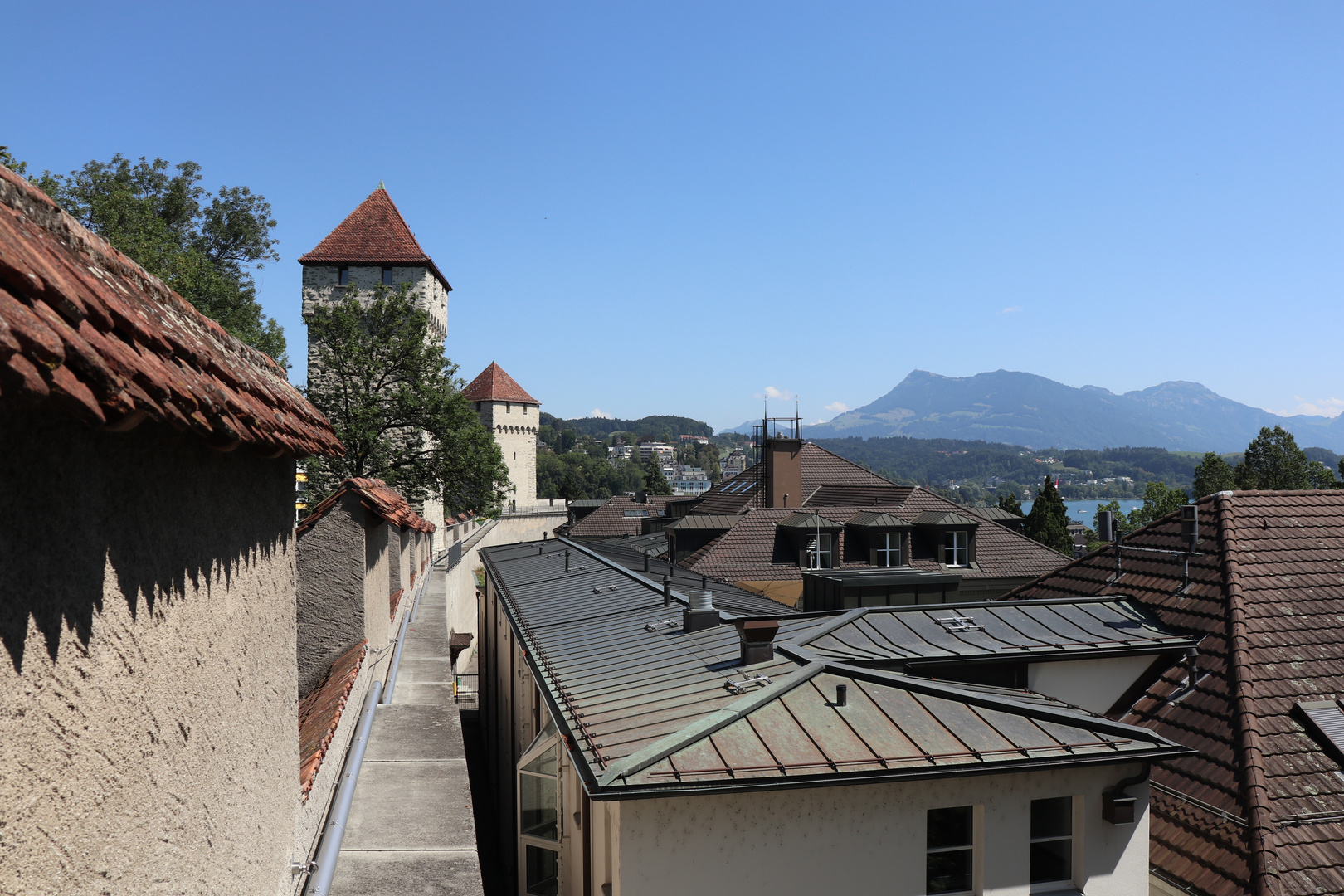 Begehbare Museggmauer