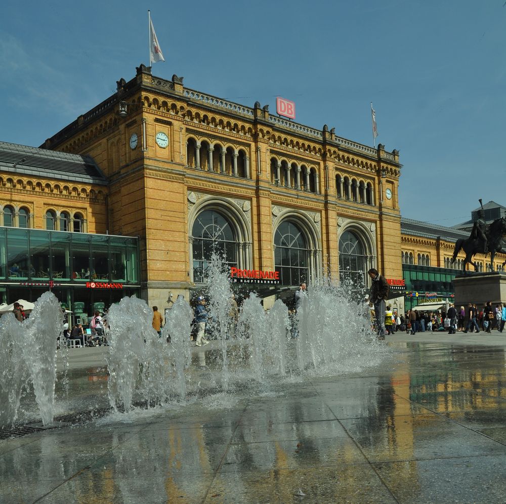 begehbarer Brunnen