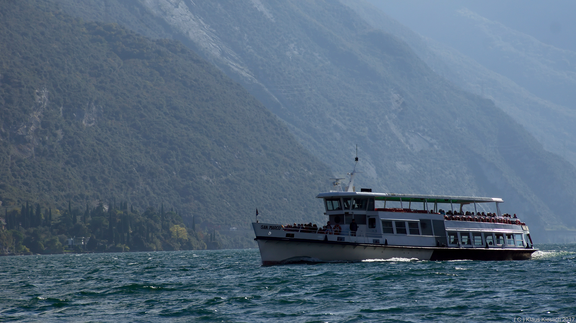 Begenung auf dem Gardasee