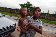 Beggar in Bago