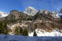 Beginn Aufstieg zur Allrißalm