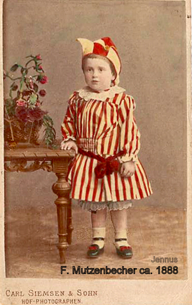 Beginn der Farbfotografie in Europa - Kinderbild aus Hamburg 1888
