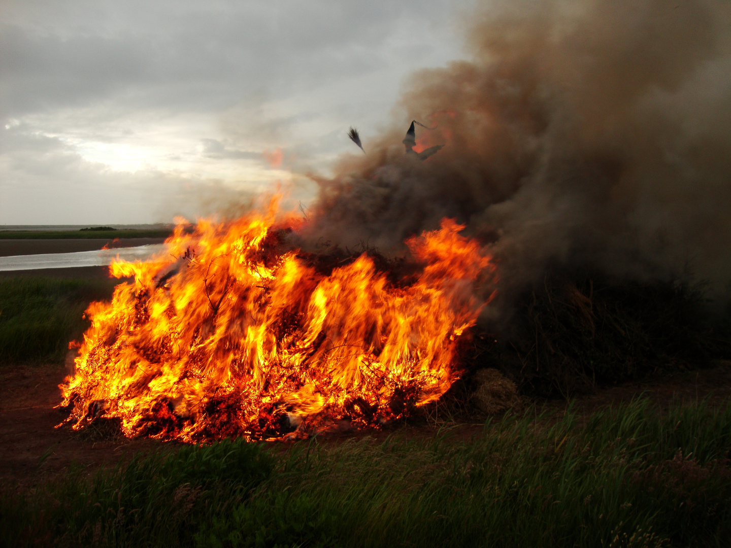 Beginn der Mitsommerzeit in Skandinavien ( Dänemark)