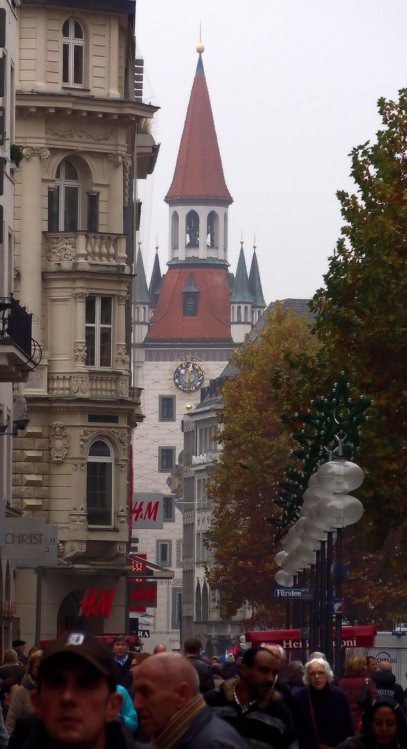 beginn des vor-weihnachtsrummels