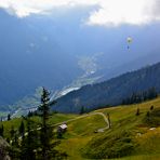 Beginn einer Wanderung über den Gantekopf nach Garfrescha…