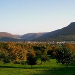 Beginnender Herbst im Ermstal/ Dettingen am Fuße der schw. Alb!