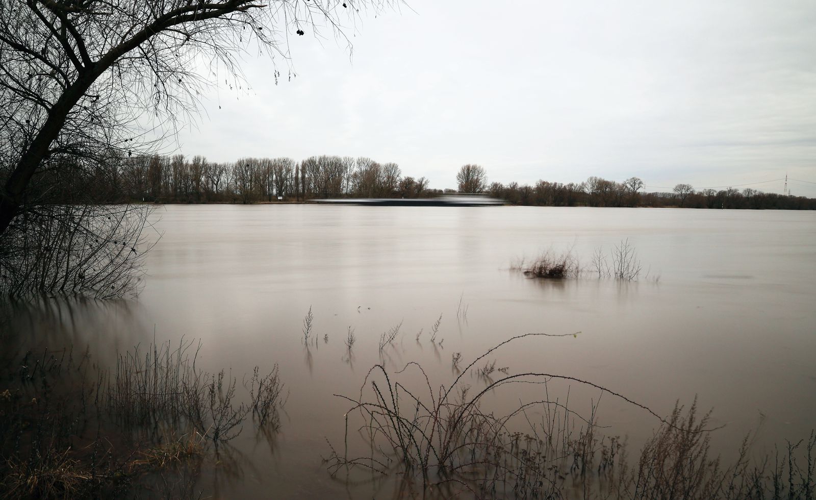 Beginnendes Hochwasser