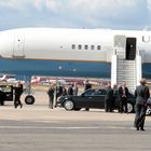 Begleitflugzeug der Air Force One