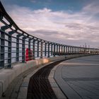 Begrenzt - Geländer bei der Landungsbrücke Helgoland