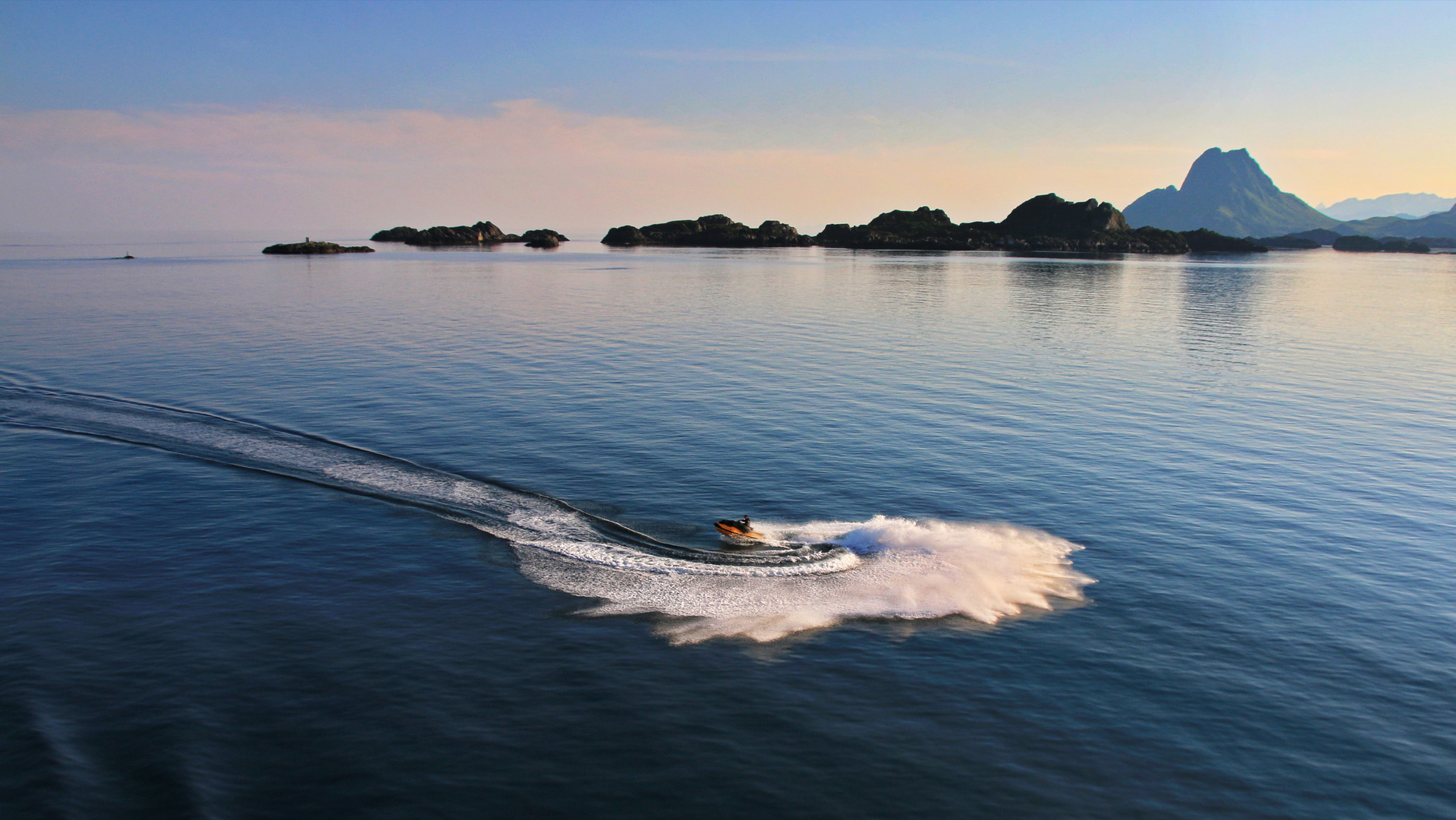 Begrüßung auf den Lofoten