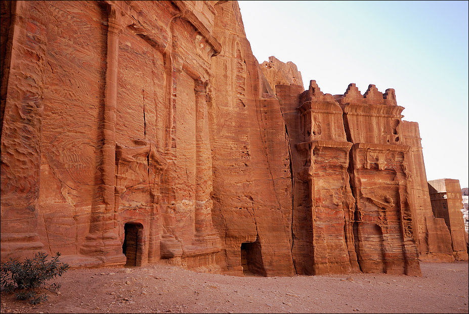 Behauen und verwittert (4), Petra - Jordanien