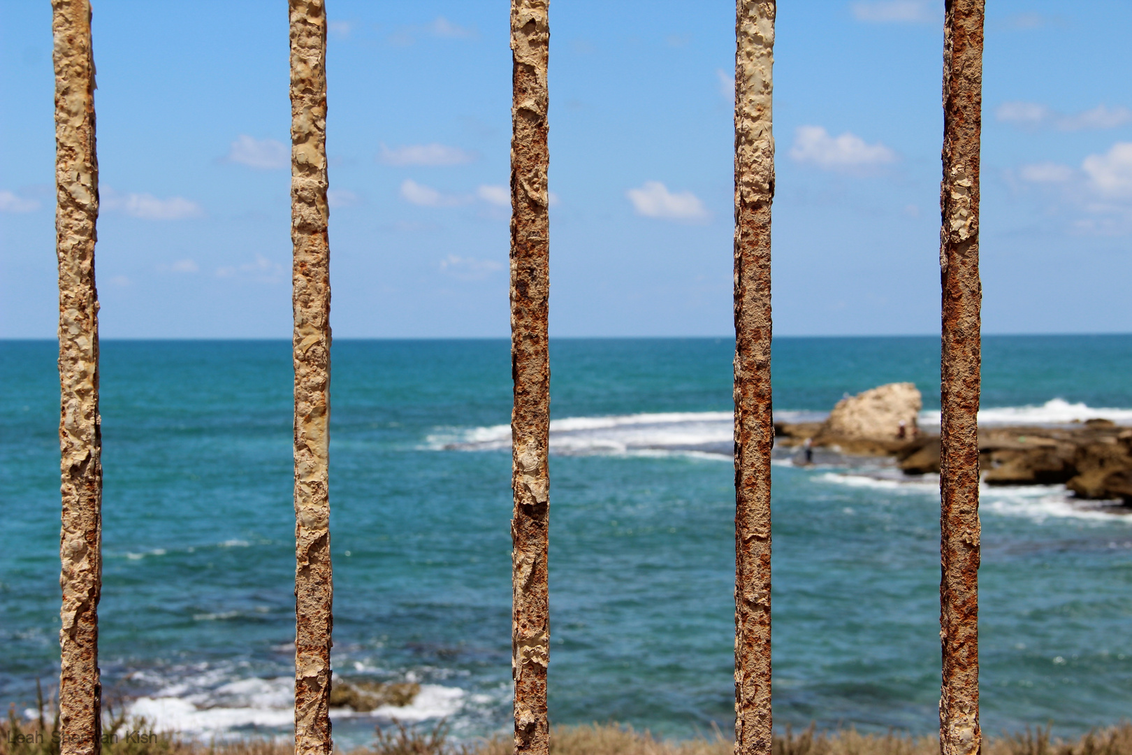 Behind bars - Caesarea