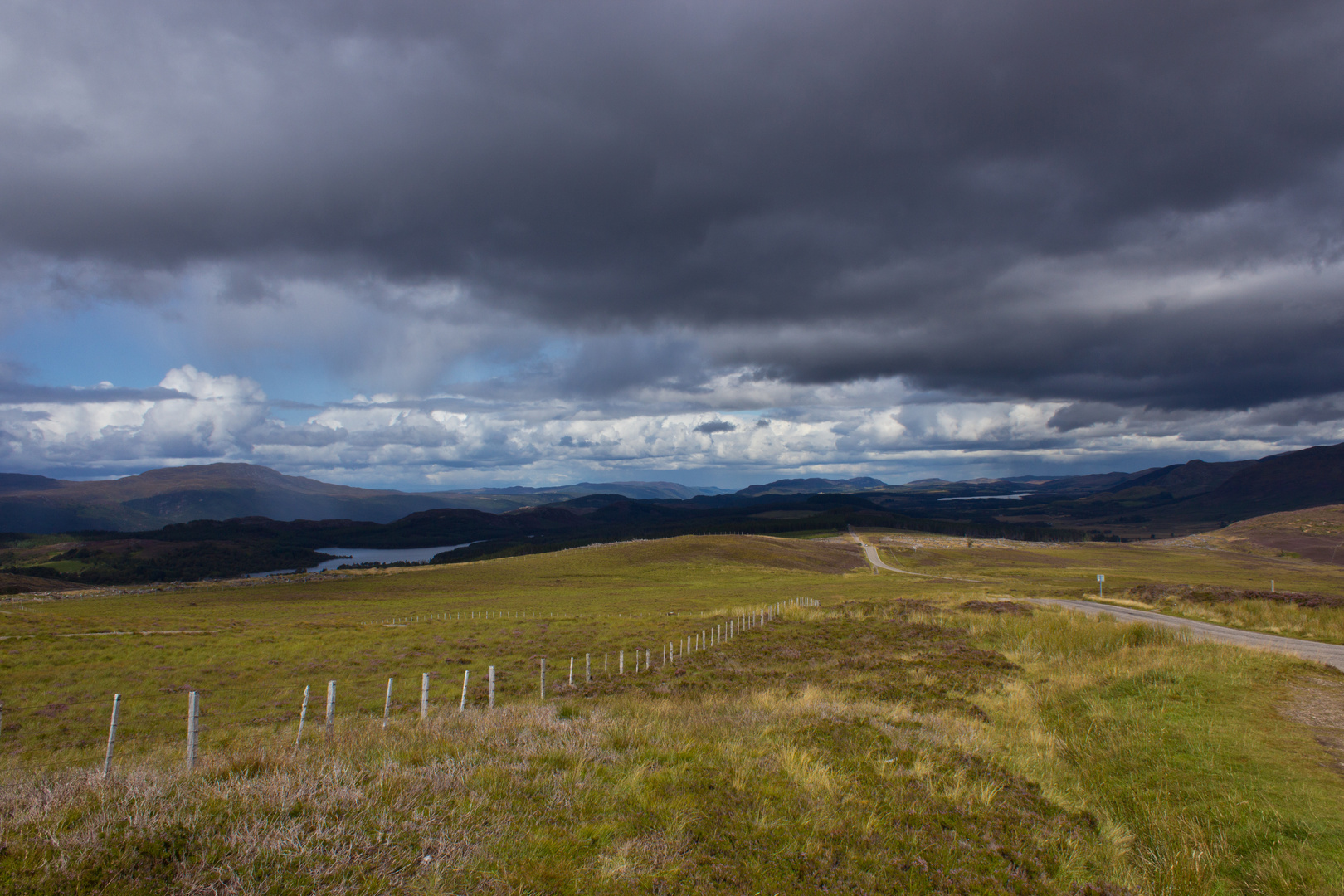 Behind Loch Ness