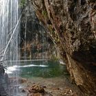 Behind the Falls