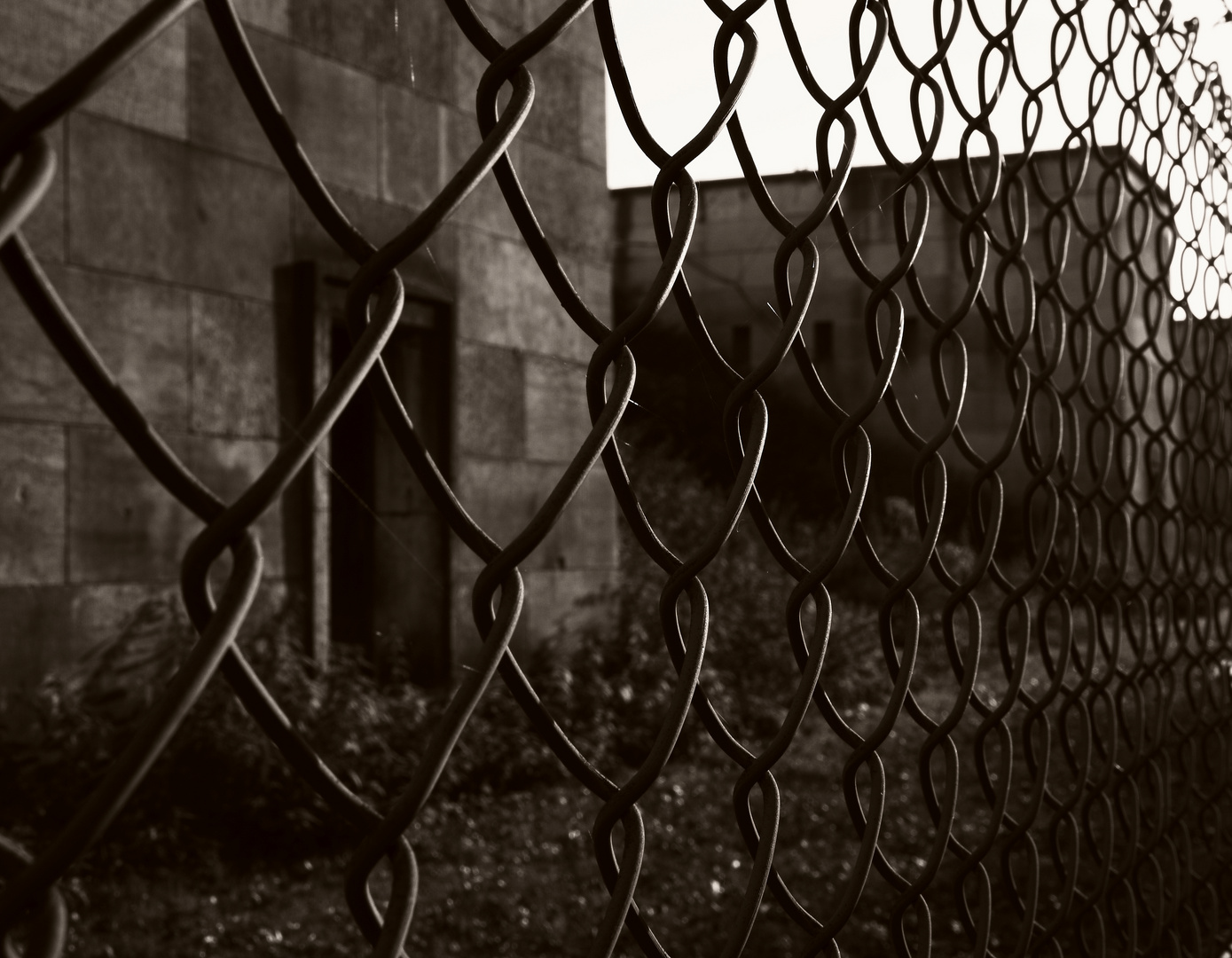 behind the fence starts the past