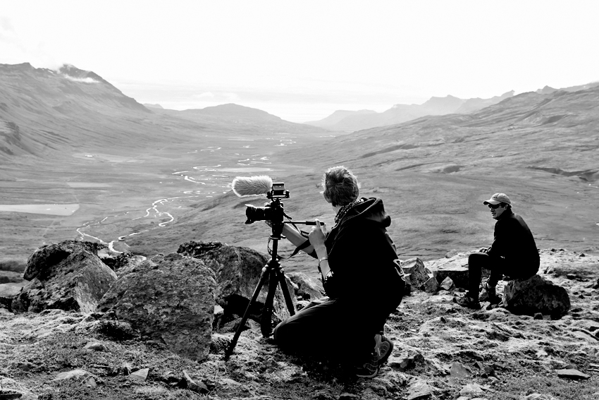 Behind the scenes Iceland Shooting 2010