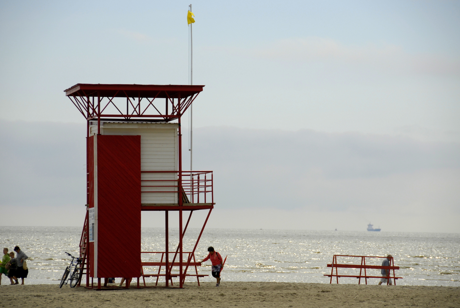 Behütetes Strandleben