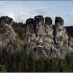 Bei - 3.° Grad auf der Bastei....