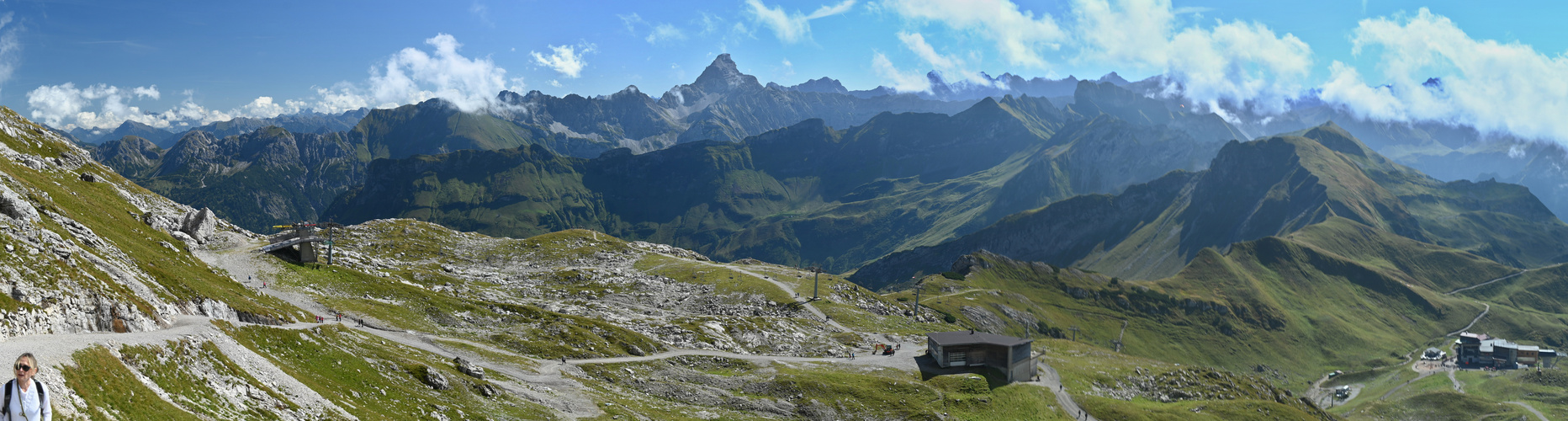 bei Aufstieg zum Nebelhorn