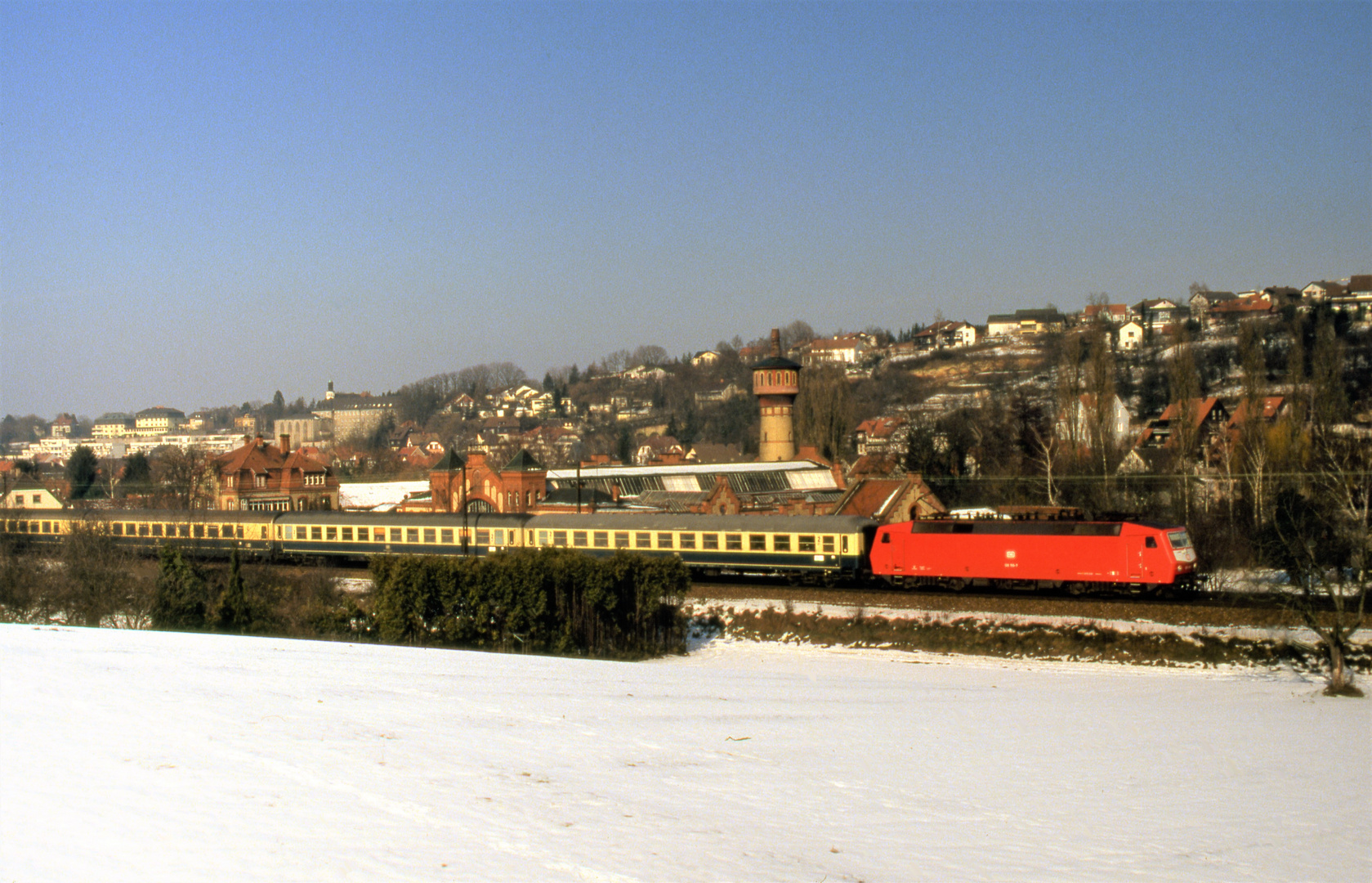 Bei Bruchsal mit IC113