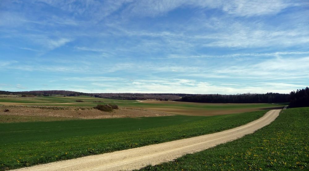 "Bei Dächingen auf dem Weg ins schöne Lautertal dem Tal der vielen Burgen 3"