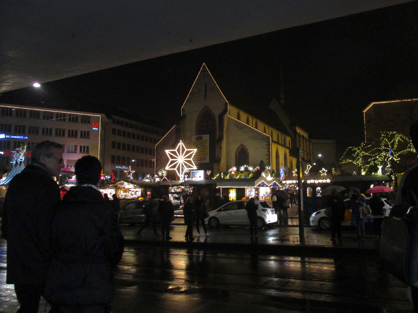 bei dem Regen