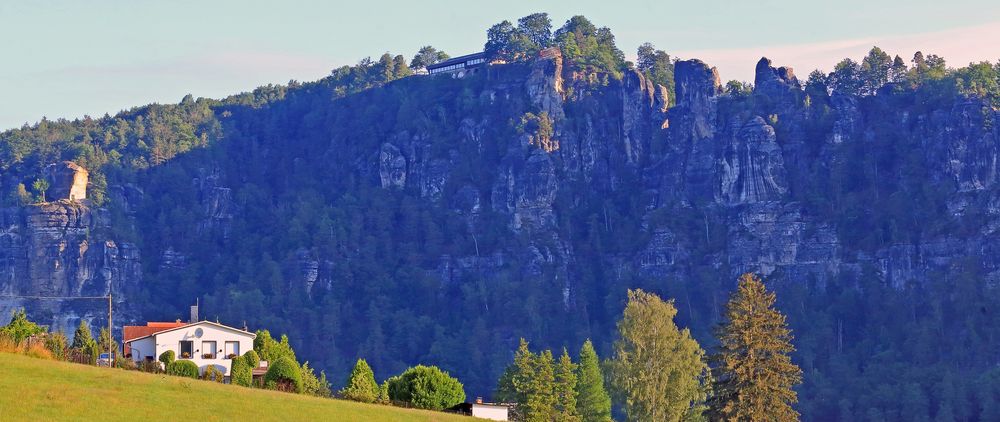 Bei den Basteiblicken ein weiterer Klassiker links der Elbe aufgenommen