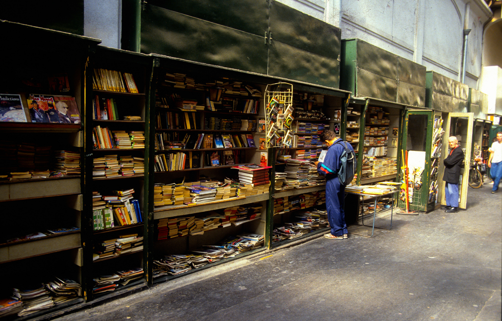 Bei den Bouquinisten in Paris