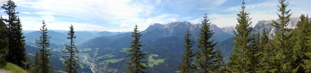 Bei den Eisberghöhlen in der Nähe von Salzburg