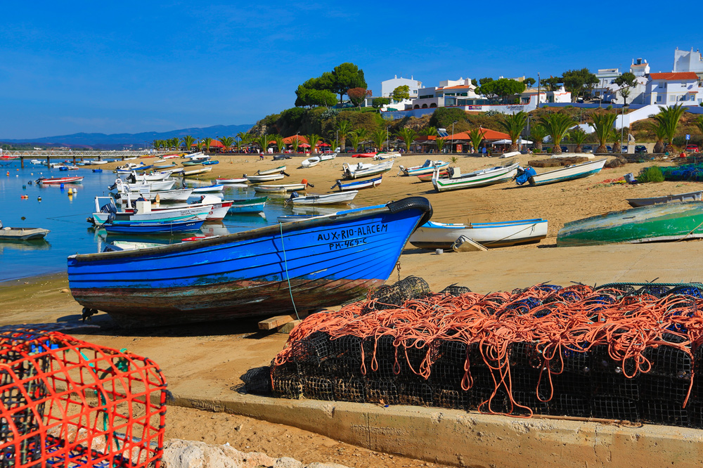 bei den Fischern in Alvor