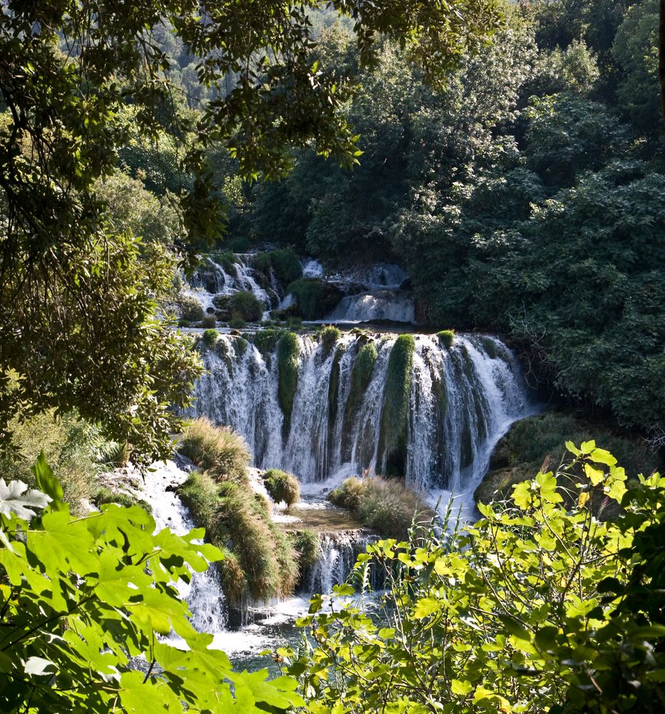 Bei den Krka Wasserfällen (1)