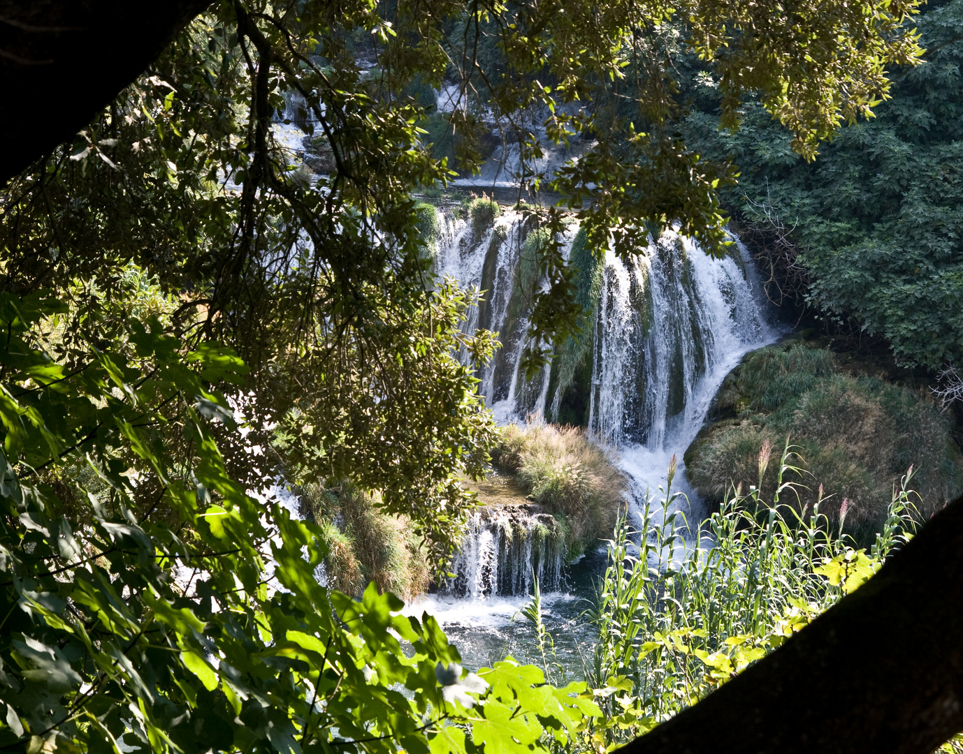 Bei den Krka Wasserfällen (2)