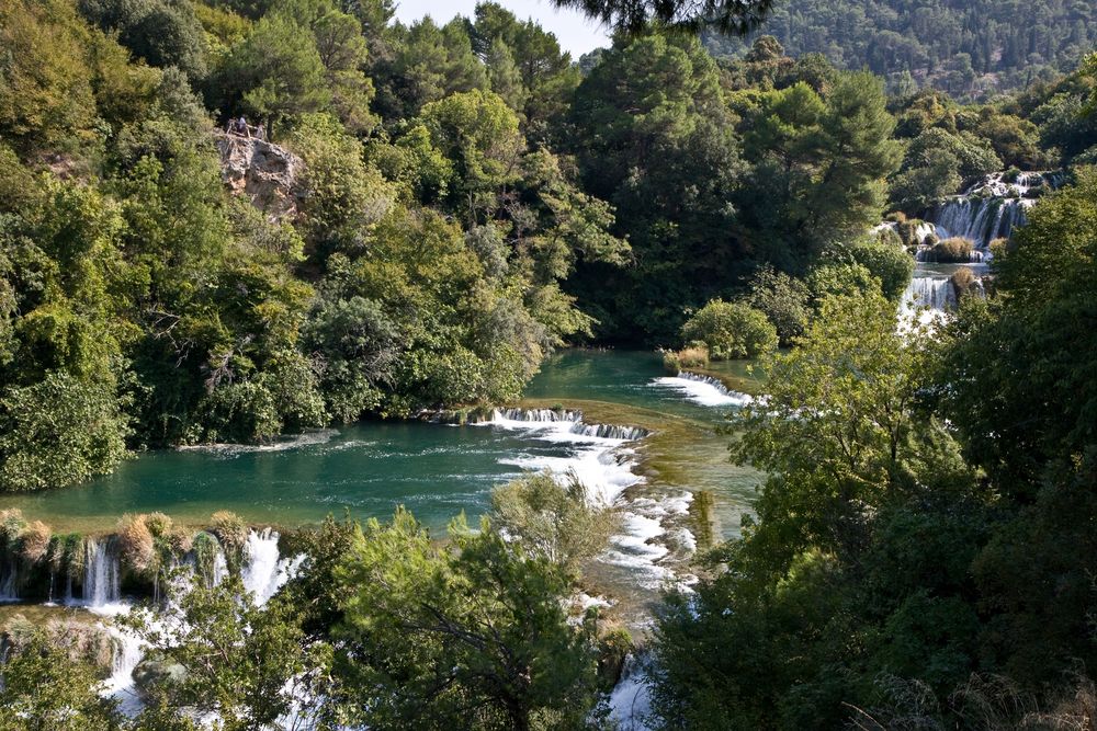 Bei den Krka Wasserfällen (4)