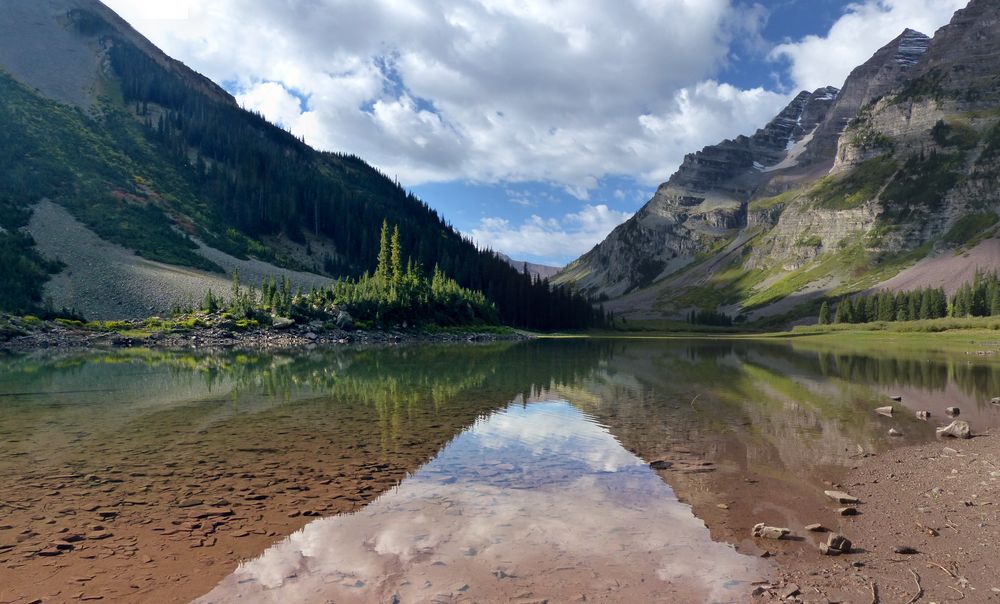 Bei den Maroon Bells