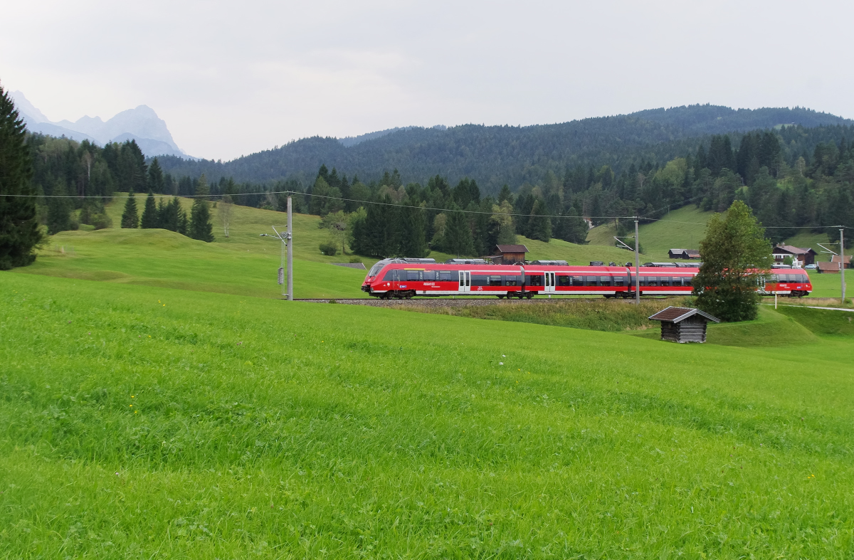 Bei den Mittenwalder Buckelwiesen