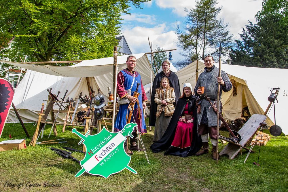 Bei den Ritterspielen Schlosspark Bad Bentheim