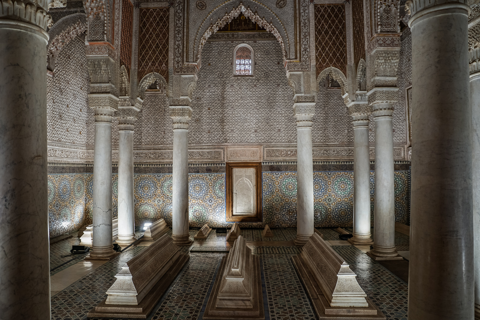 bei den Saadier-Gräbern I  - Marrakesch/Marokko