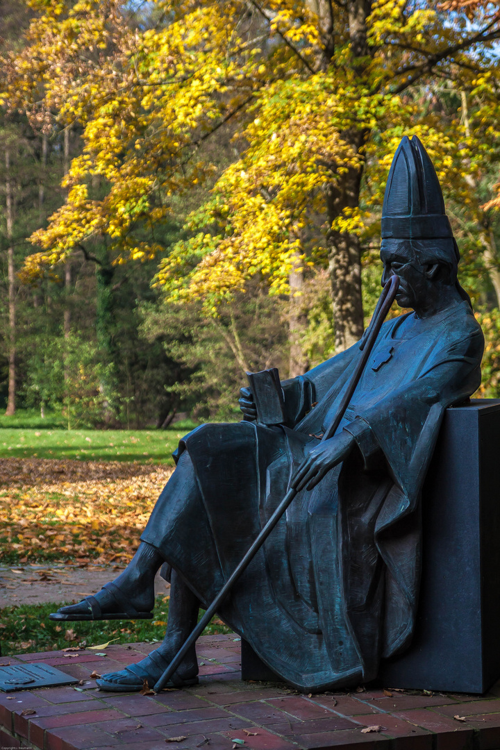 bei den schönen Wetter erstmal ein Buch im Park lesen