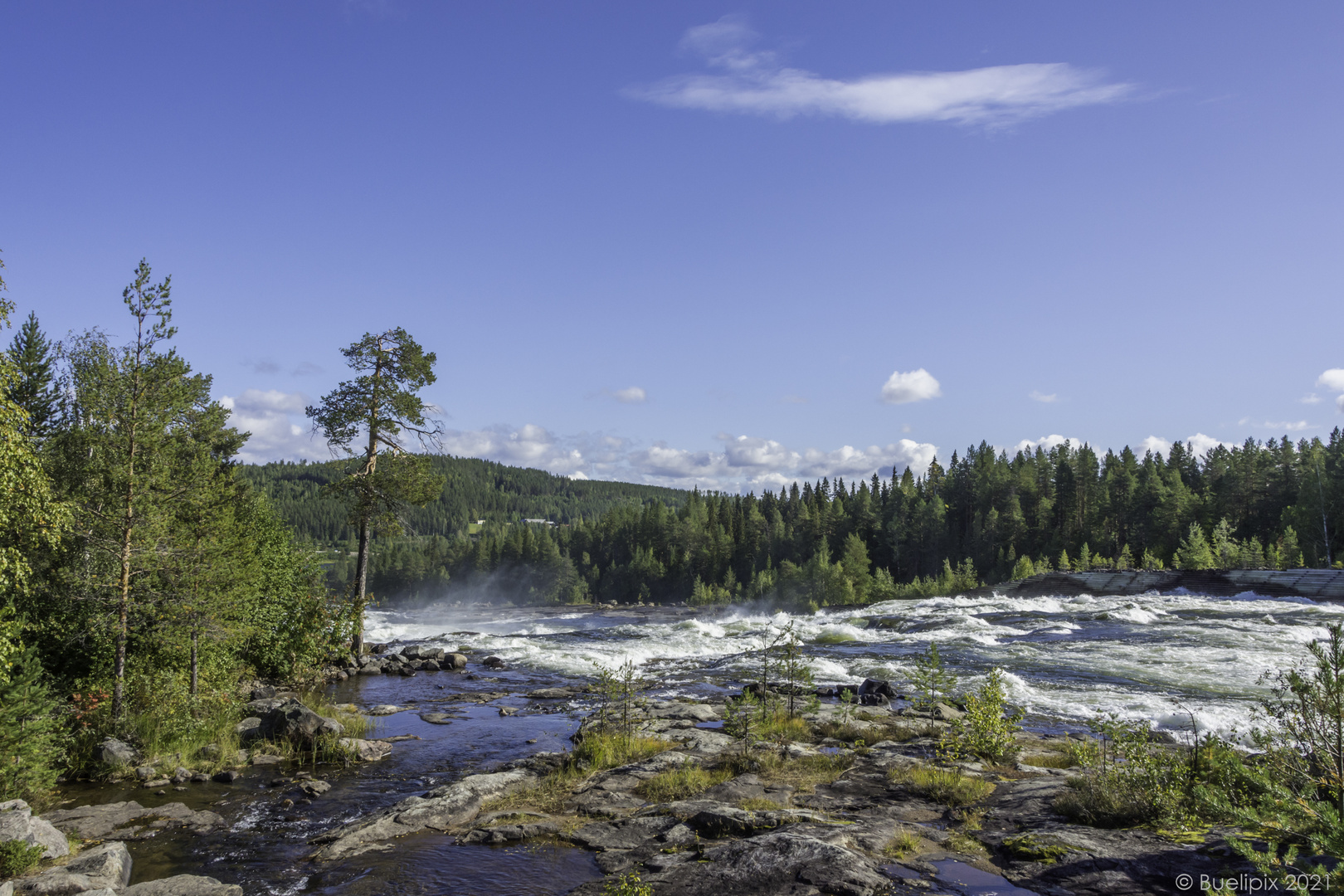 Bei den Storforsen am Piteälven (© Buelipix)