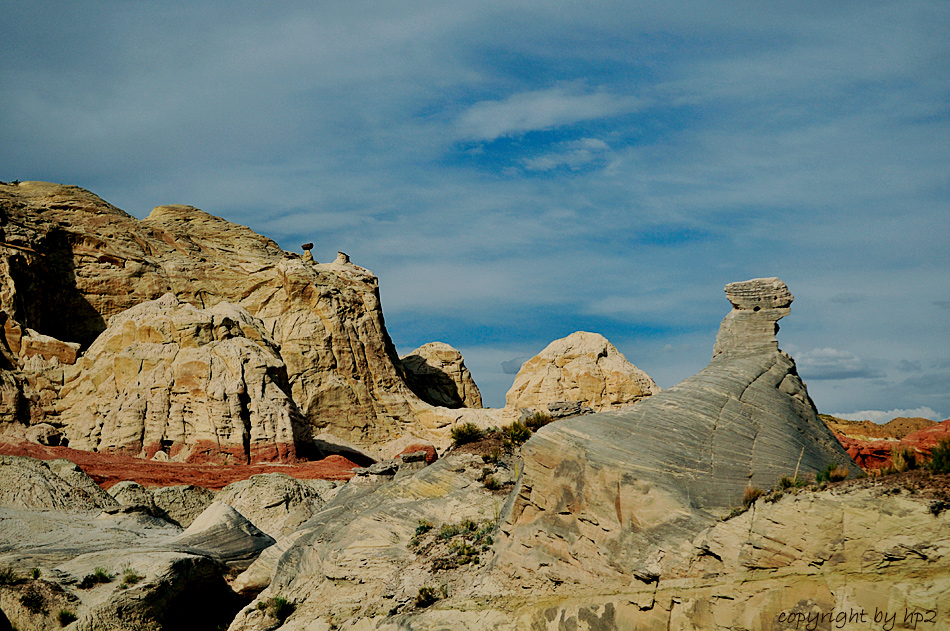 Bei den Toadstool Hoodoos