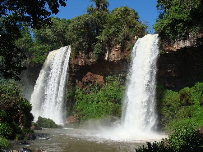 Bei den Wasserfälle von Iguazu November 2013