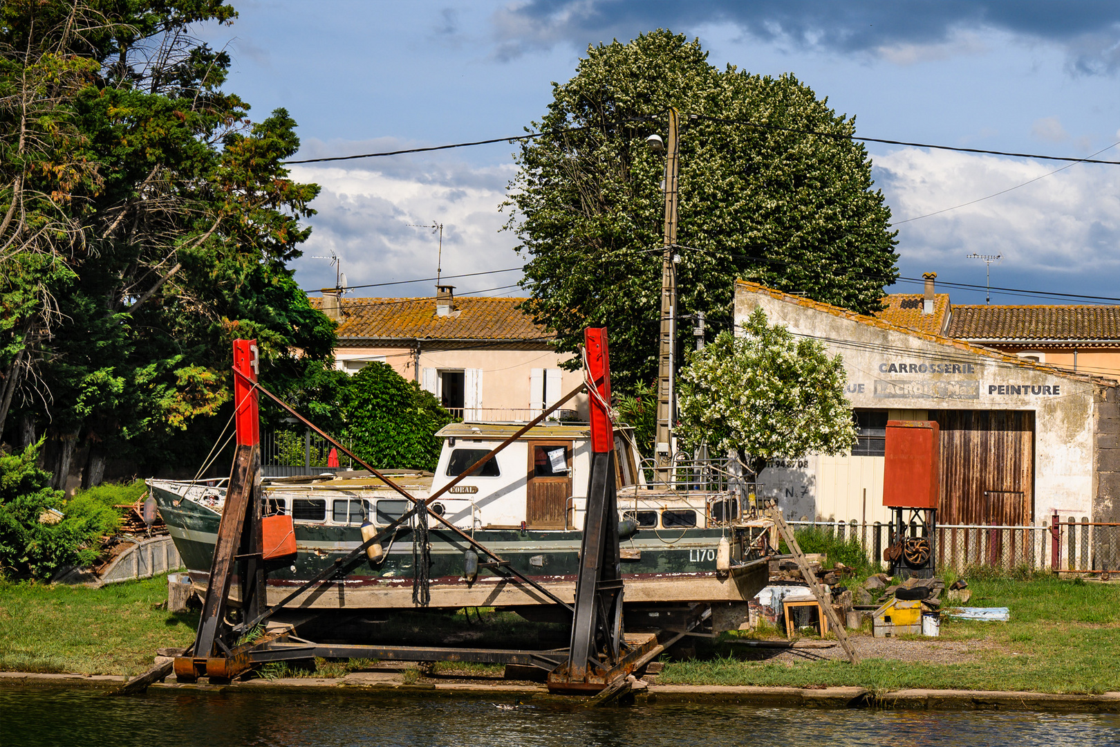 Bei der alten Werft in Agde - A l'ancien chantier naval d'Agde